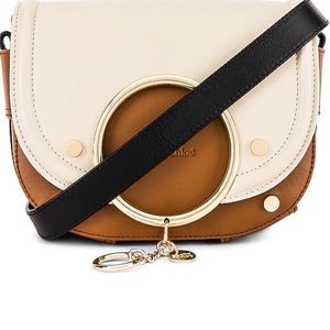See by Chloe Mara colorblock leather medium bag, purchased from Revolve!